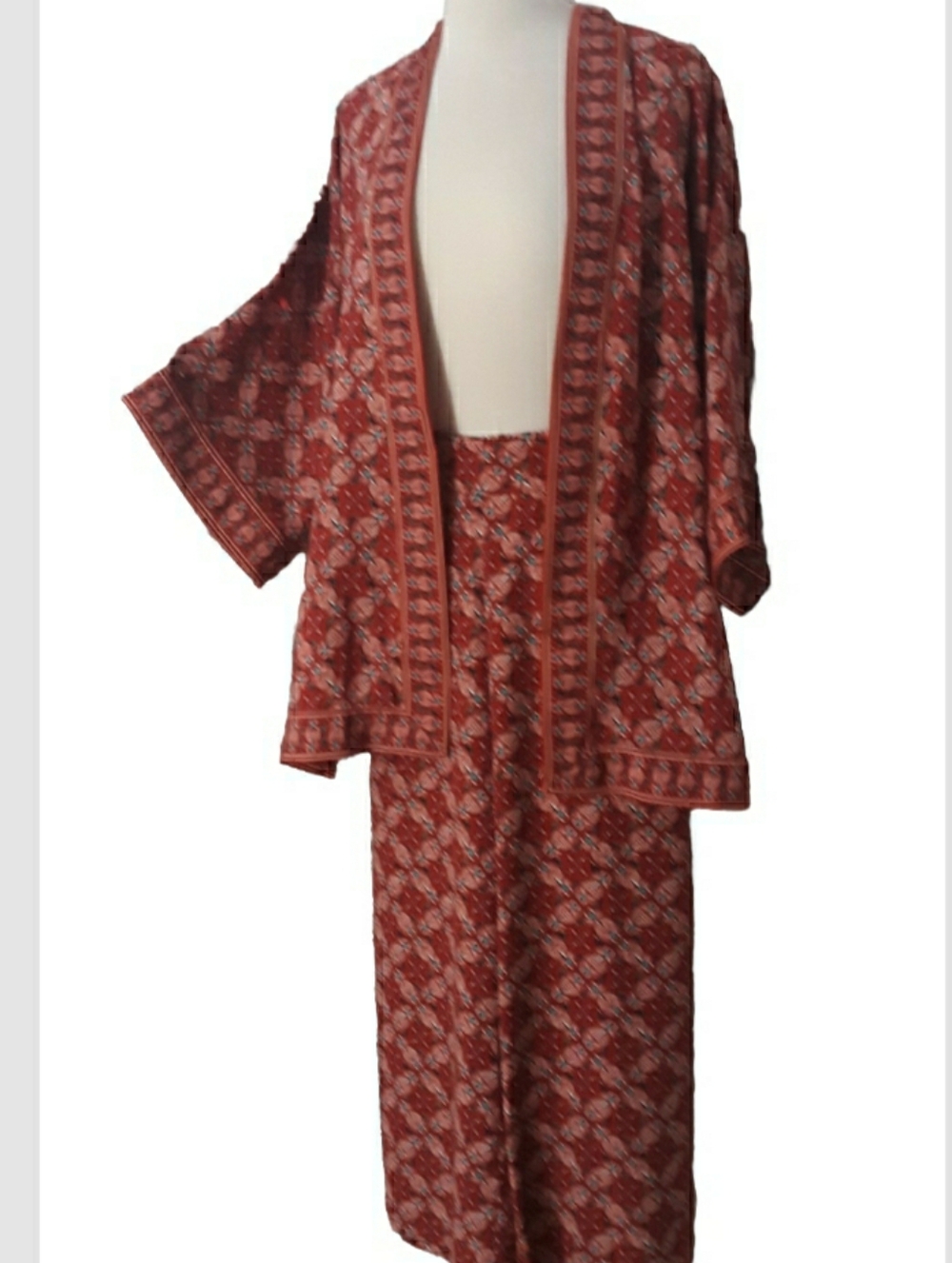 New Tags Boho Max Studio Kimono Lounge Set  Sm